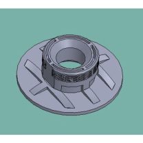 Peugeot 207 Halı Tutucu Somun ve Vida 3D Baskı