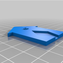 3D Baskı Oyuncak Tren Caboose Parça Seti