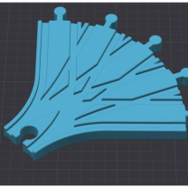 Brio Maxim Train 5 Yollu Lokomotif Deposu Tren Yolu 3D Baskı