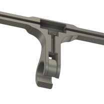 Boru Şase İçin ELRS Anten Montajı İnce Anten Düz 3D Baskı