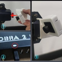 Anycubic Kobra 2 Pro Max Plus Kamera Montaj Aparatı 3D Baskı