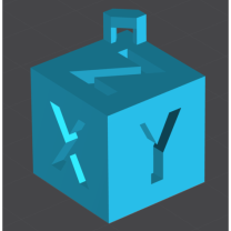 XYZ Kalibrasyon Küpü Anahtarlık