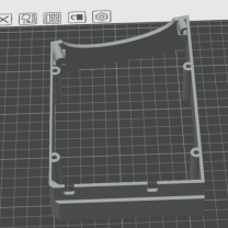 Deye 12kW Hybrid TR Sağ Sol Fan 3D Baskı