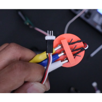 Motor Analiz Cihazı için Motor Kablo Klipsi Montajı 3D Baskı