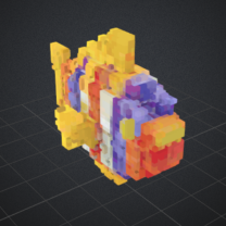 Voxel Palyaço Balığı 3D Baskı