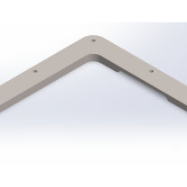 VW T5 Adaptör Çerçevesi Tavan Penceresi 40×40 3D Baskı