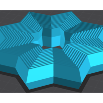 Fraktal Yıldız 3D Baskı