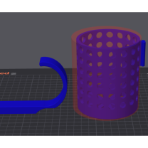 3D Baskı Havuz Kenarı Bardak Tutucu