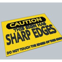 Komik Uyarı Levhası 3D Baskı