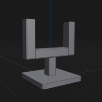 Cumba Pencere İçin Duvar Bar Kilit Tutucu 3D Baskı