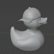 Ördek Şapka 3D Baskı