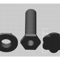 Saksı Kutusu İçin Gider Vidası