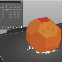 VEX V5 İtmeli Geri Dönüş Hex Top
