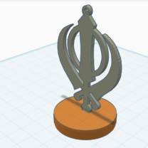 STANDING KHANDA PUNJABI