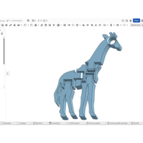 Flexi Zürafalar Anahtarlık