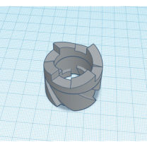 3D Baskı Pocket Bike Çekme Marş Dişlisi