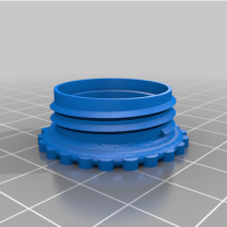 Gazoz Şişesi Kapağı Kapaklı Hap Geocache Kutusu 3D Baskı