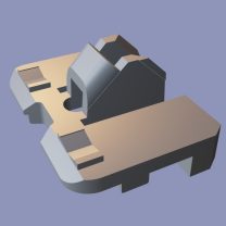 Wahl Prolithium Beret Tıraş Makinesi Bıçak Parçası Sabitleme 3D Baskı