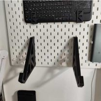 Geliştirilmiş Ikea Skadis Katlanabilir Laptop Notebook Montaj Aparatı 3D Baskı