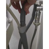 Çift Tahliye Boru Konnektörü 3D Baskı