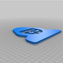 3D Baskı Araç Bardaklık Adaptörü