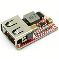 DC DC USB Step Down Modül Kapağı 3D Baskı