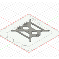 3D Baskı Hafif Dipol Anten Merkezi Parça