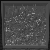 Cantus Fortitudinis – Xadamai’s Albüm Kapağı Litofan