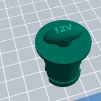 3D Baskı Araç Çakmak Soketi Koruma Tıkacı