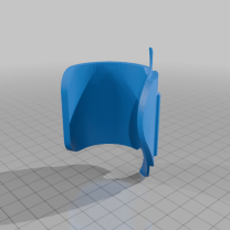 Çatal Keçe Doktoru 43mm 3D Baskı