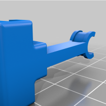 Boru Şase İçin ELRS Anten Montajı Sert Anten Açılı 3D Baskı