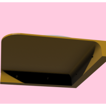 Boş Makara Köşe Rafı 3D Baskı