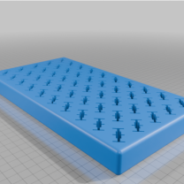 Özel Parametrik USB SD MicroSD Kart Düzenleyici Tutucu 3D Baskı