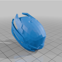 Spaceborn Kask Bionicle Uyumlu 3D Baskı
