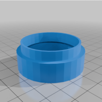 Overflow Susturucu Durso 1/4 Adaptör 3D Baskı