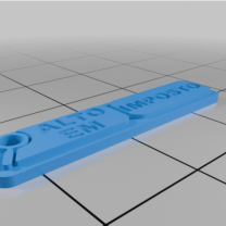 Brezilya Vergi Kolyesi 3D Baskı