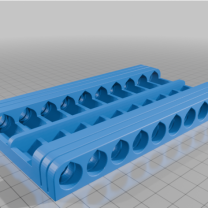 20’li Yarım Dart Kesici Aparatı 3D Baskı