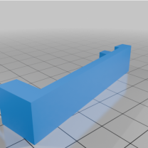Şerit Testere İçin Egzoz Pie Cut Aparatı Arka Stoplu + Parametre Değiştirme Fusion Dosyası 3D Baskı