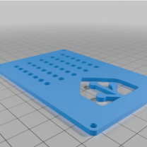 Home Assistant Temalı PI5 Kasa Kapağı 3D Baskı