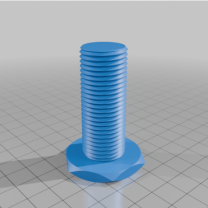 My Customized NUT JOB Somun Civata Pul ve Dişli Çubuk Fabrikası 3D Baskı