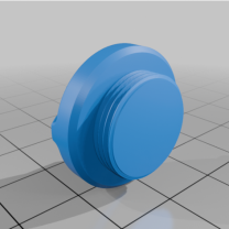 Floatboxx İçin GX16 Şarj Port Tıkacı 3D Baskı