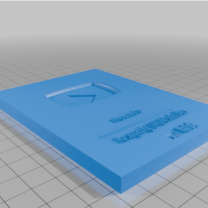 YouTube Altın Play Butonu 3D Baskı