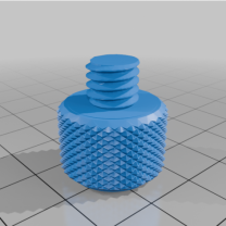 Mikrofon Kamera Vida Diş Adaptörü 5/8 İç 3/8 Dış 3D Baskı