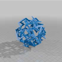 Cuboctahedral Polylink 1 3D Baskı