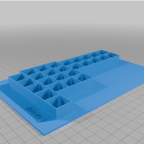 Periyodik Tablo Otel Modeli 3D Baskı
