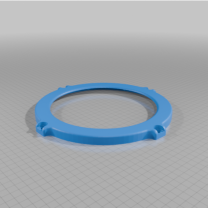 10. ve 11. Nesil Civic Kicker 8 Subwoofer Montaj Braketi 3D Baskı