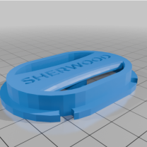 Sherwood SCUBA Regülatör Diyafram Kapağı 3D Baskı