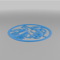 2D Lugia Süs 3D Baskı