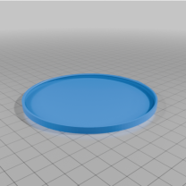 Yoğurt Kapağı 95mm PETG Versiyon 3D Baskı