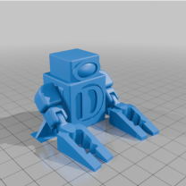 Darkmoon S Extractor Robot Uzun Pençe Varyantı 3D Baskı